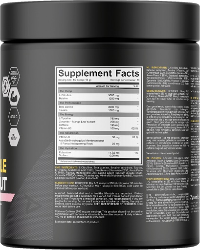 Dedicated Unstoppable 420g Fruit Punch