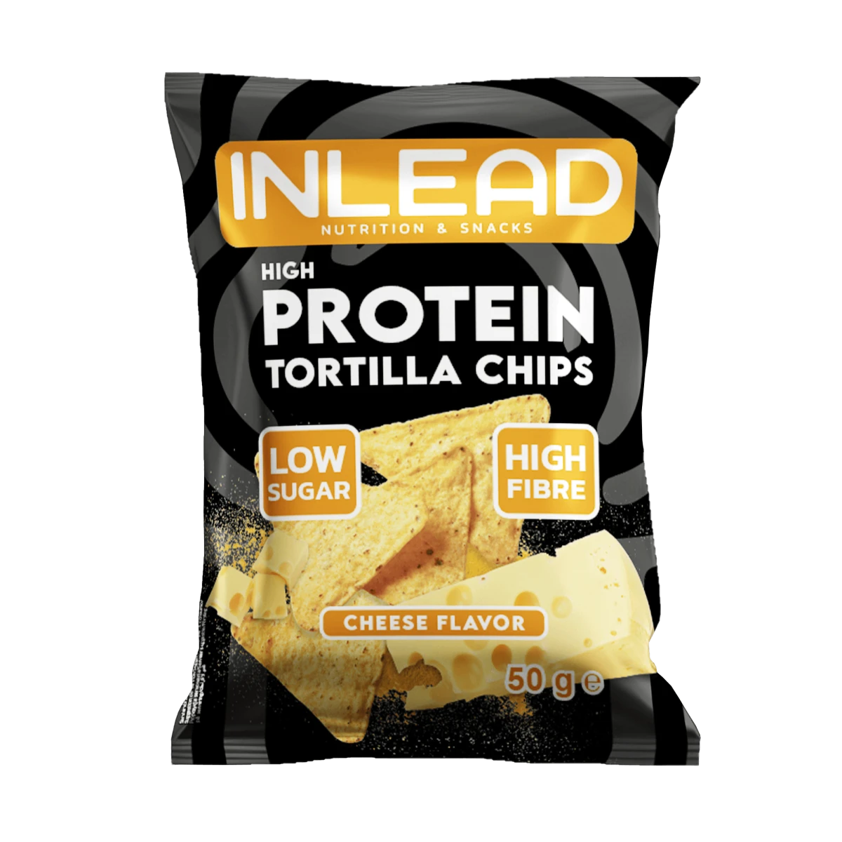 INLEAD High Protein Tortilla Chips 6x50g Cheese