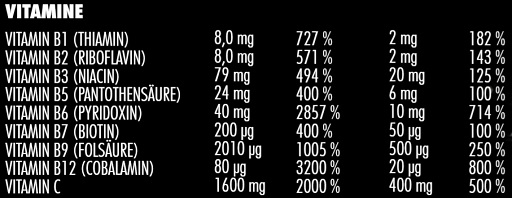 Big Zone Vitafuse 750g Mango-Maracuja