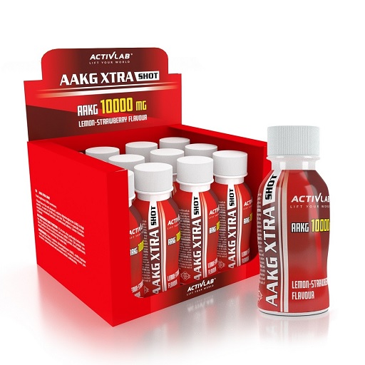Activlab AAKG Xtra Shot 12 x 100ml Lemon-Strawberry