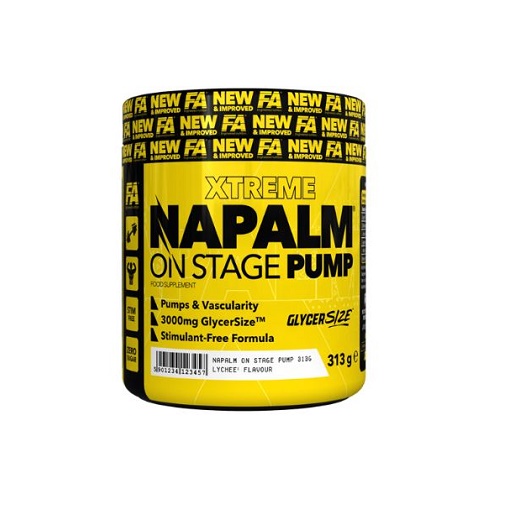 FA Nutrition NAPALM On Stage Pump PROBEN 10x12,5g MIX