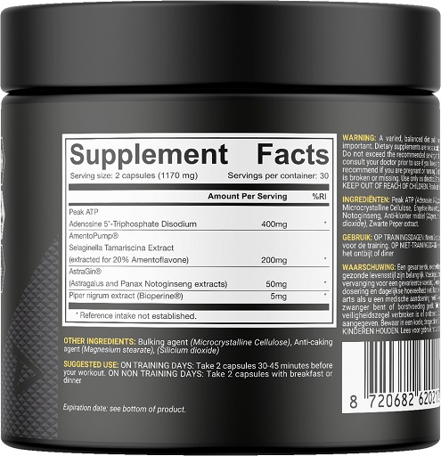 Dedicated True Power 60 Kapseln