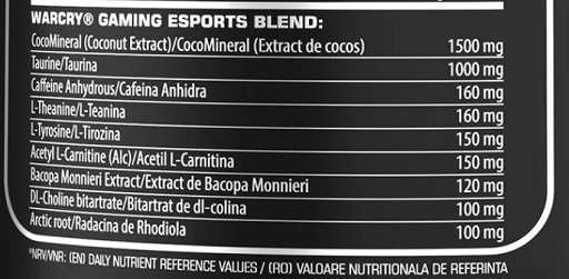 Genius Nutrition Warcry Gaming 240g Tactical Tangerine