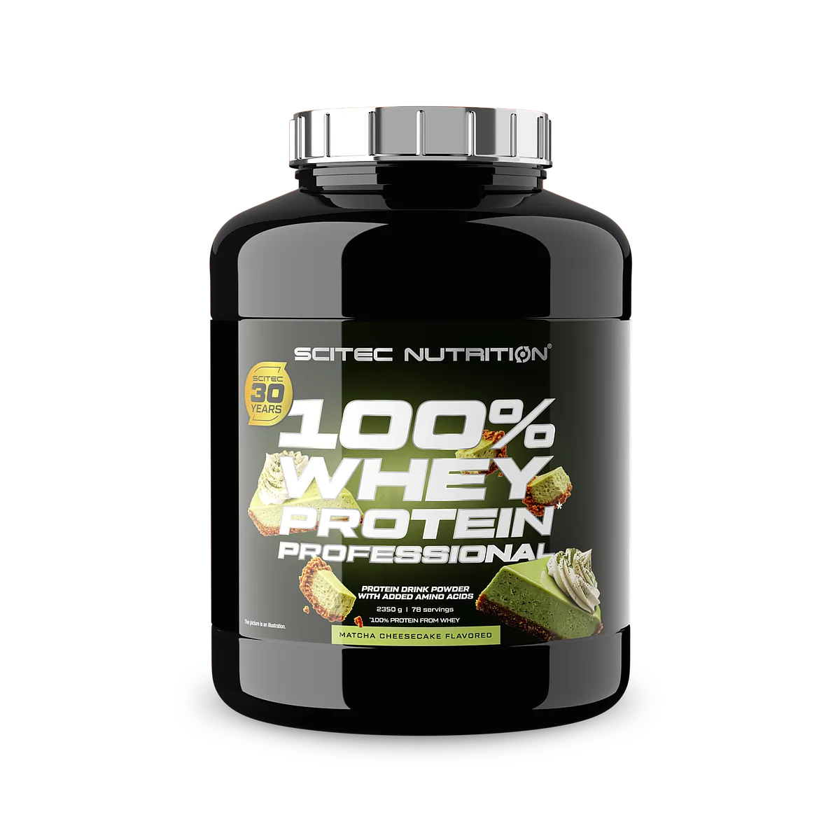 Scitec 100% Whey Professional 2350g Matcha-Cheesecake