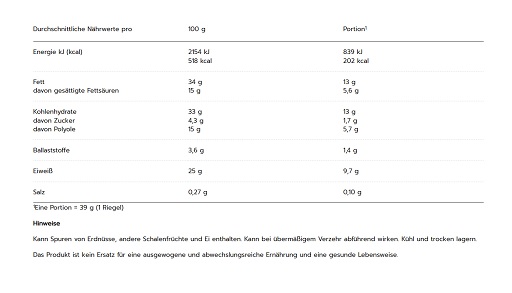MaxiNutrition Protein Waffle Bar 12x39g Pistazie