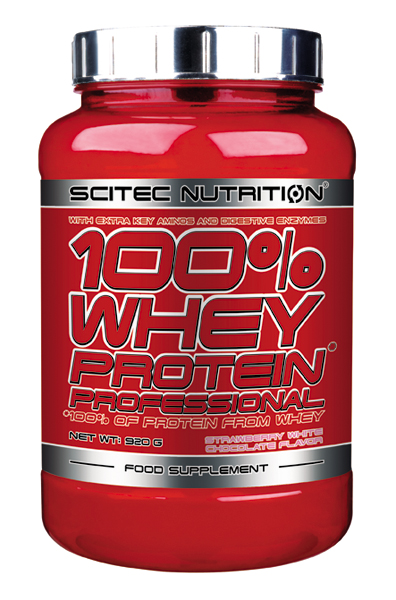 Scitec 100% Whey Professional 920g Vanilla Verry Berry