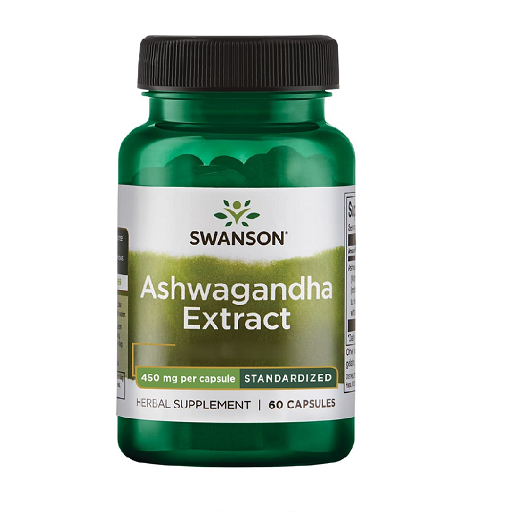 Swanson Ashwagandha Extract 450mg 60 Caps