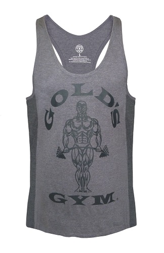Gold´s Gym GGVST010 - Tonal Panel Stringer - grey  XL