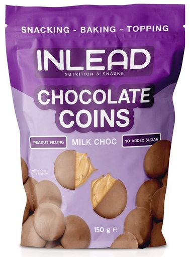 INLEAD Chocolate Coins 150g White Choc